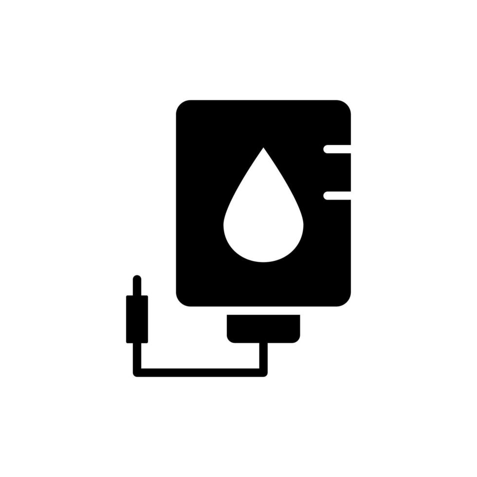 modèles de conception de vecteur d'icône de perfusion