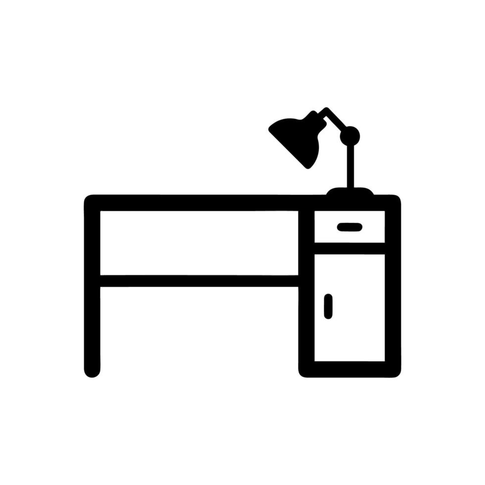 modèles de conception de vecteur d'icône de table