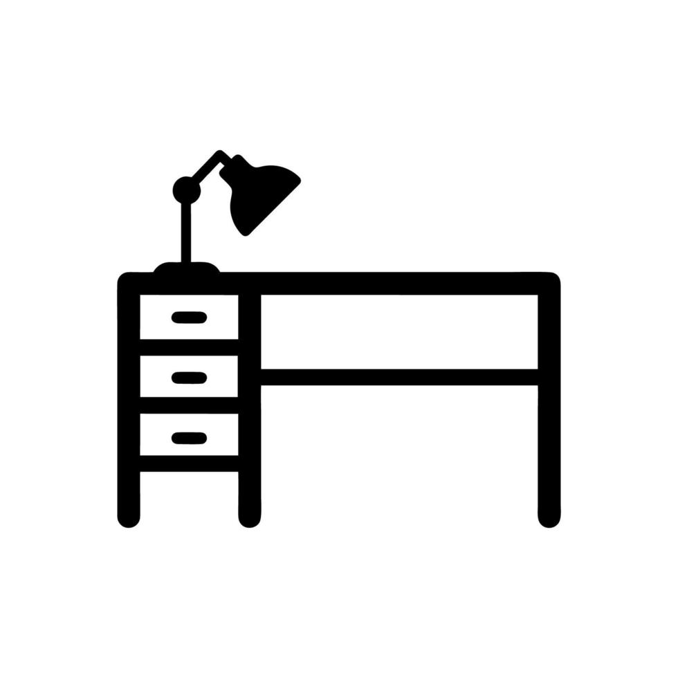 modèles de conception de vecteur d'icône de table