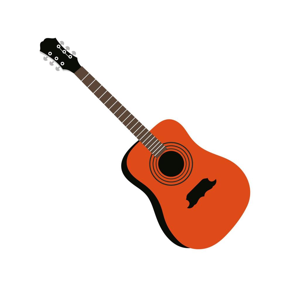 modèles de conception de vecteur d'icône de guitare