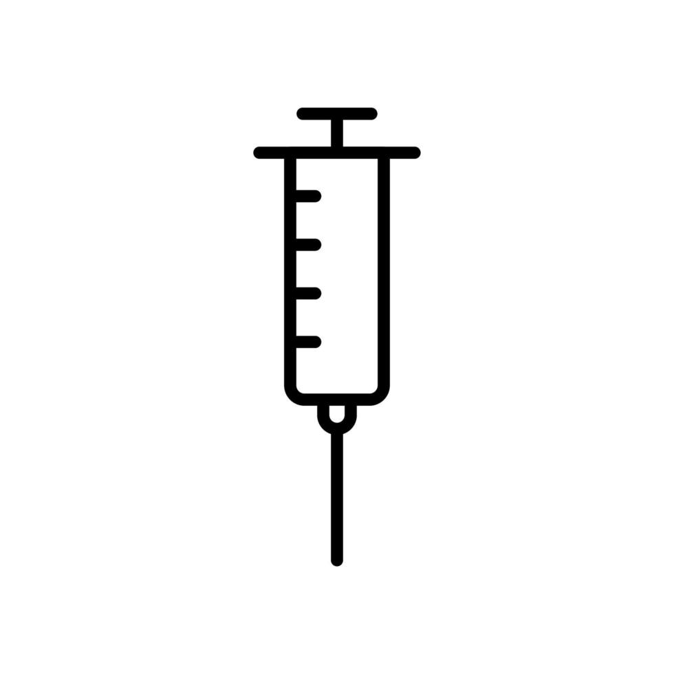 modèles de conception de vecteur icône seringue