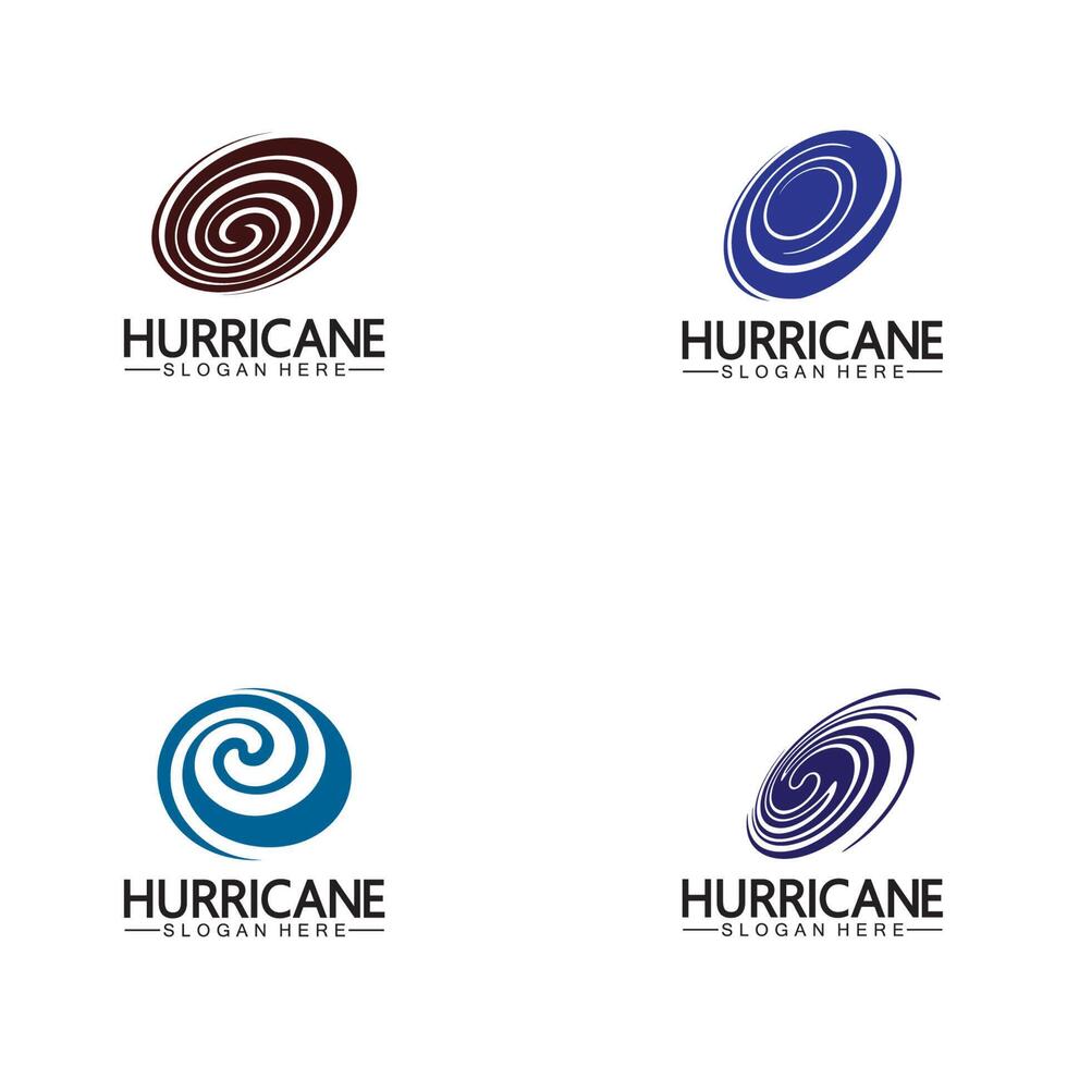 ouragan logo symbole icône illustration vecteur