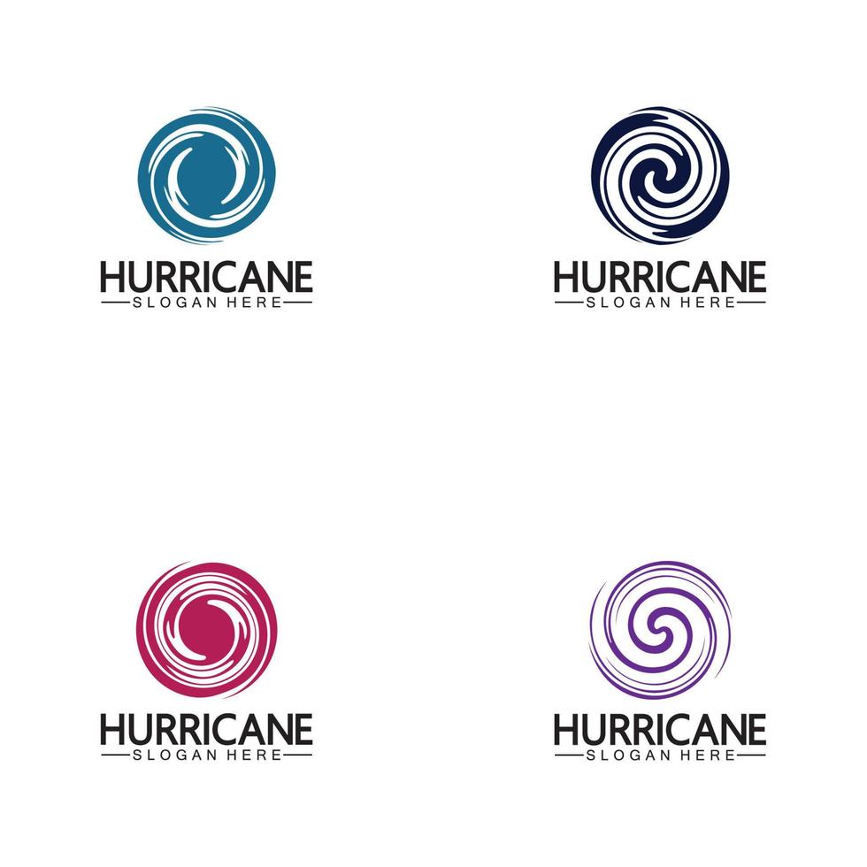 ouragan logo symbole icône illustration vecteur