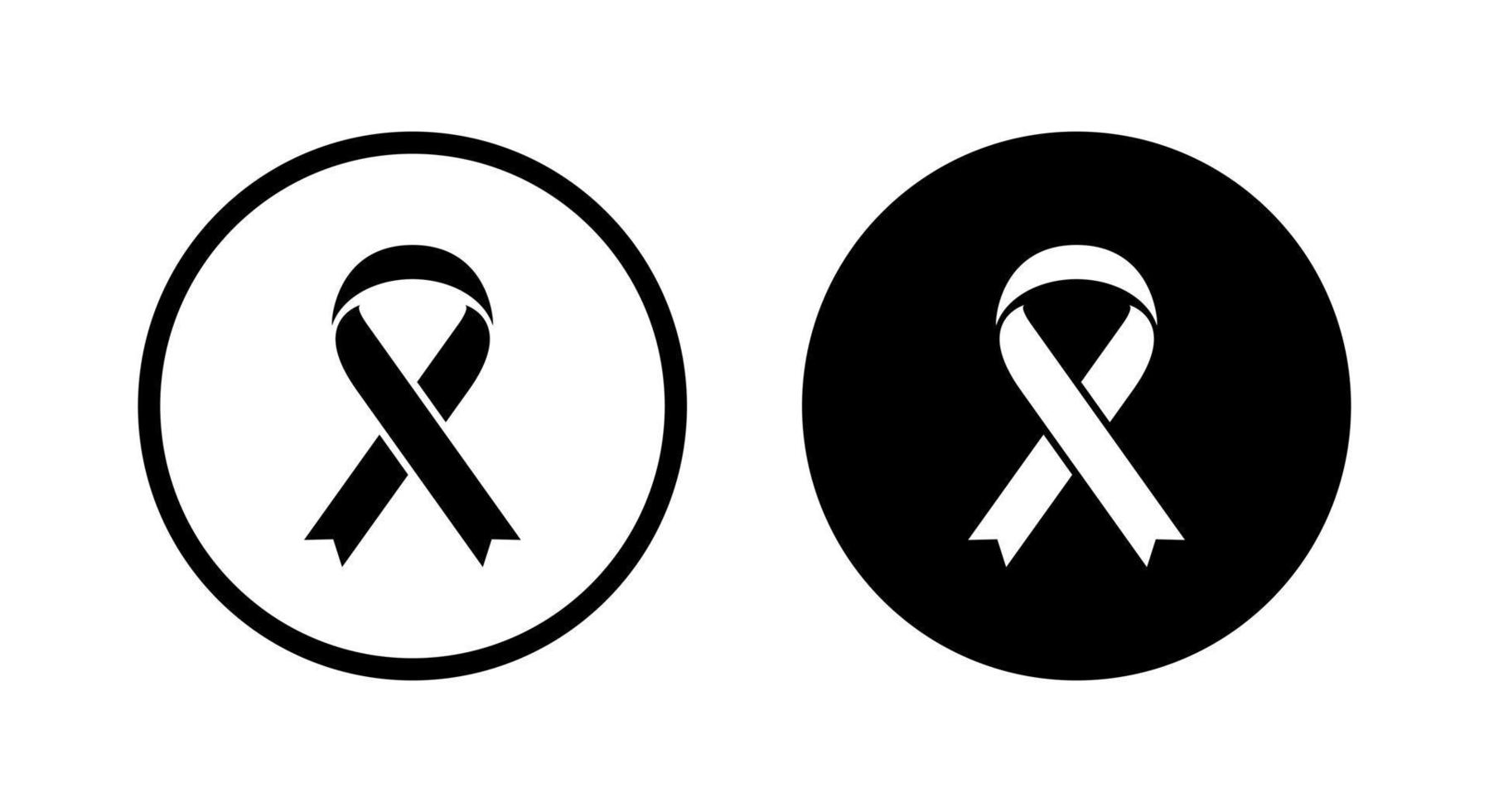 ruban de solidarité, sida vih, vecteur d'icône de sensibilisation au cancer du sein dans le vecteur clipart