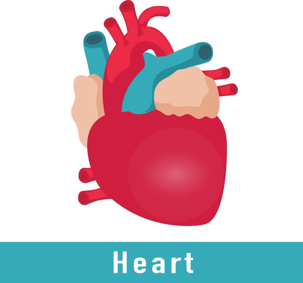 illustration vectorielle d'icône de coeur. vecteur