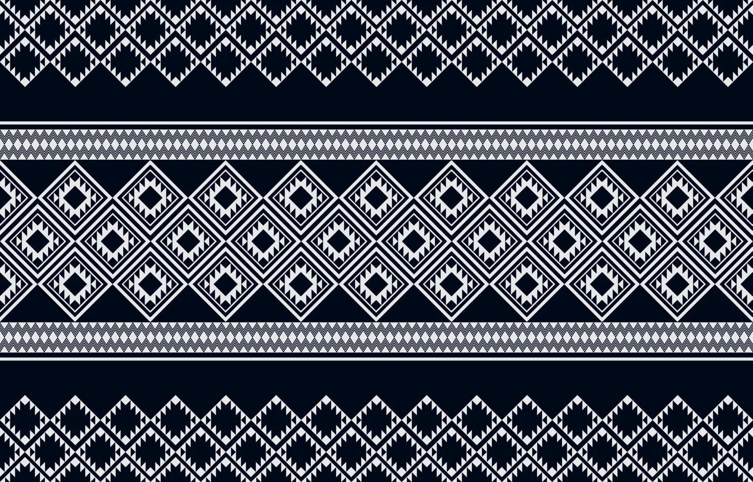 motif ethnique géométrique sans soudure. modèle sans couture ethnique. conception pour les affaires de tissu, rideau, arrière-plan, tapis, papier peint, vêtements, emballage, batik, tissu, illustration vectorielle. vecteur