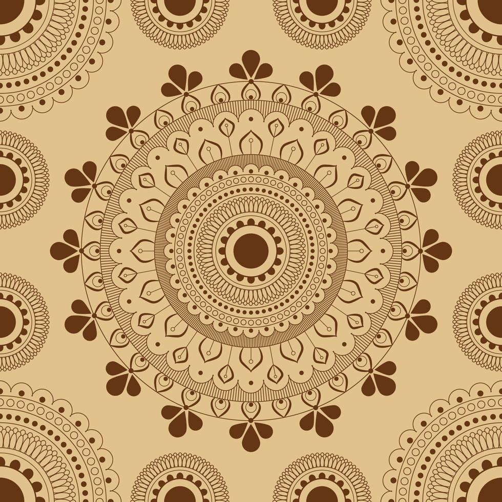 fond de motif d'ornement rond de mandala ethnique de luxe pour invitation de mariage, couverture de livre. collection de formes vectorielles de style mandala vecteur pro. illustration vectorielle. vecteur pro