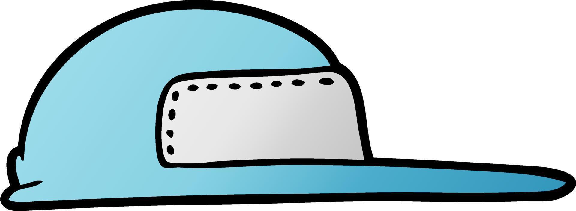 casquette de dessin animé vecteur