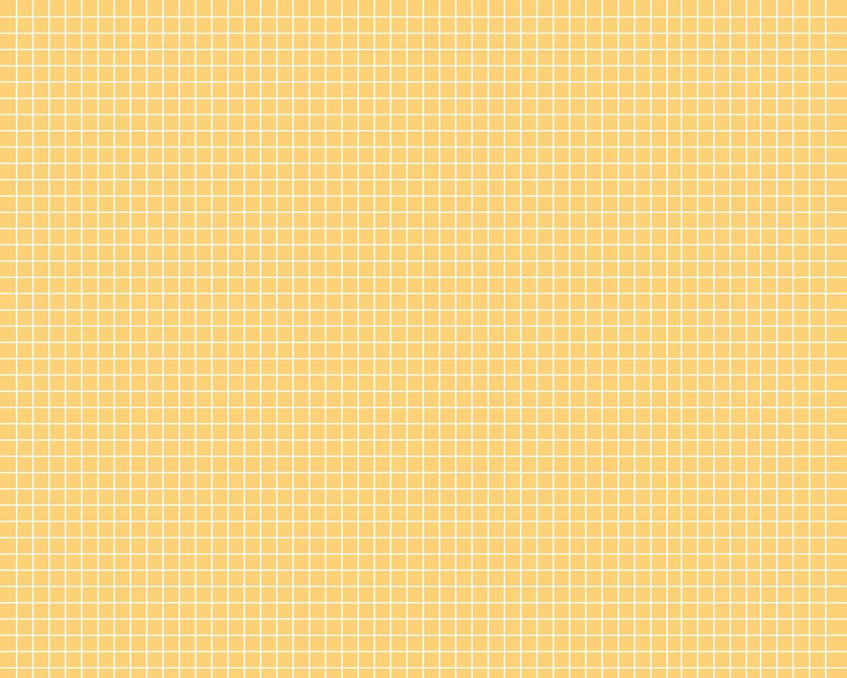 papier quadrillé sur fond jaune. Vector illustration pour votre conception