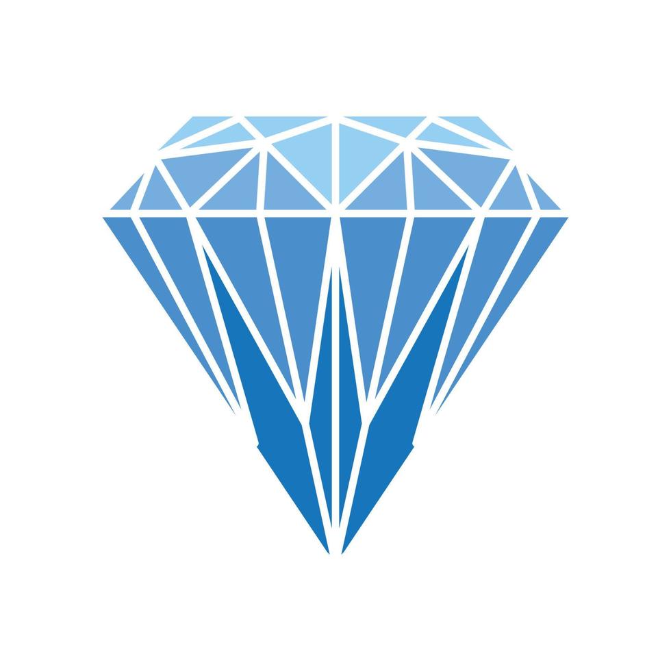 icône de vecteur de modèle de logo de diamant