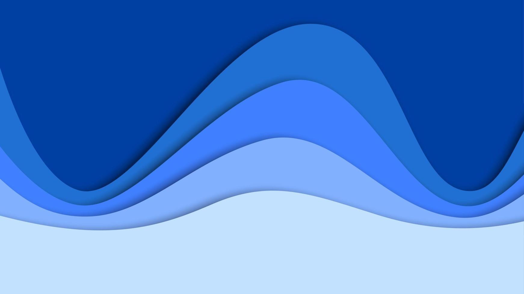 Fond abstrait 3d et formes découpées en papier, illustration vectorielle vecteur