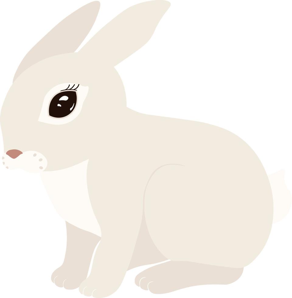 symbole de l'année lapin clipart vectoriel