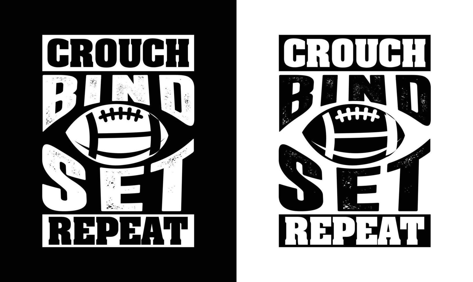 conception de t-shirt de football américain, conception de t-shirt de rugby vecteur