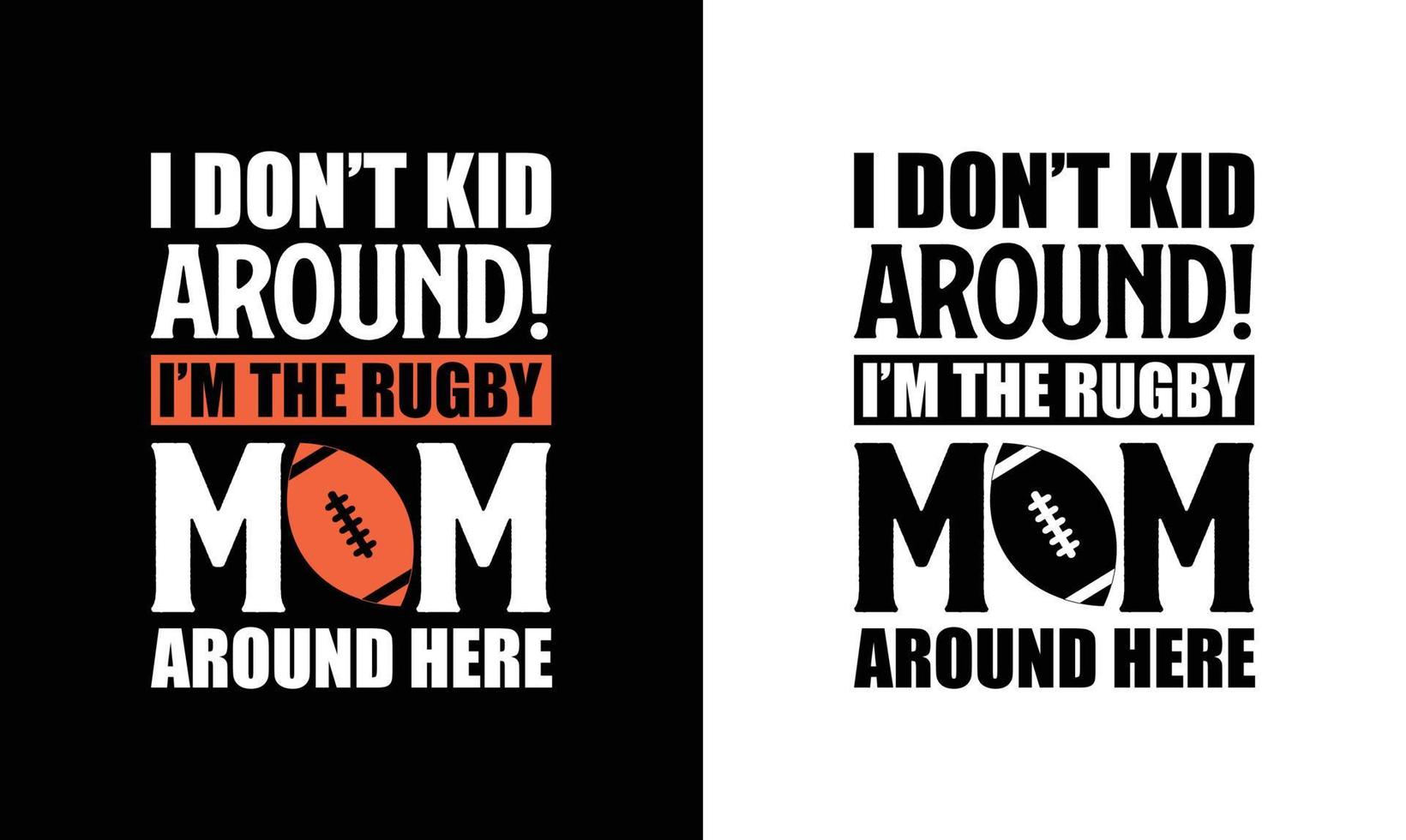 conception de t-shirt de football américain, conception de t-shirt de rugby vecteur