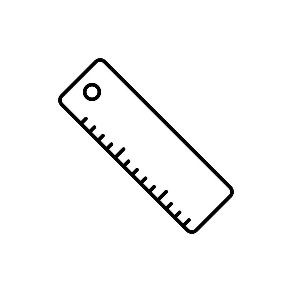 modèles de conception de vecteur d'icône de règle