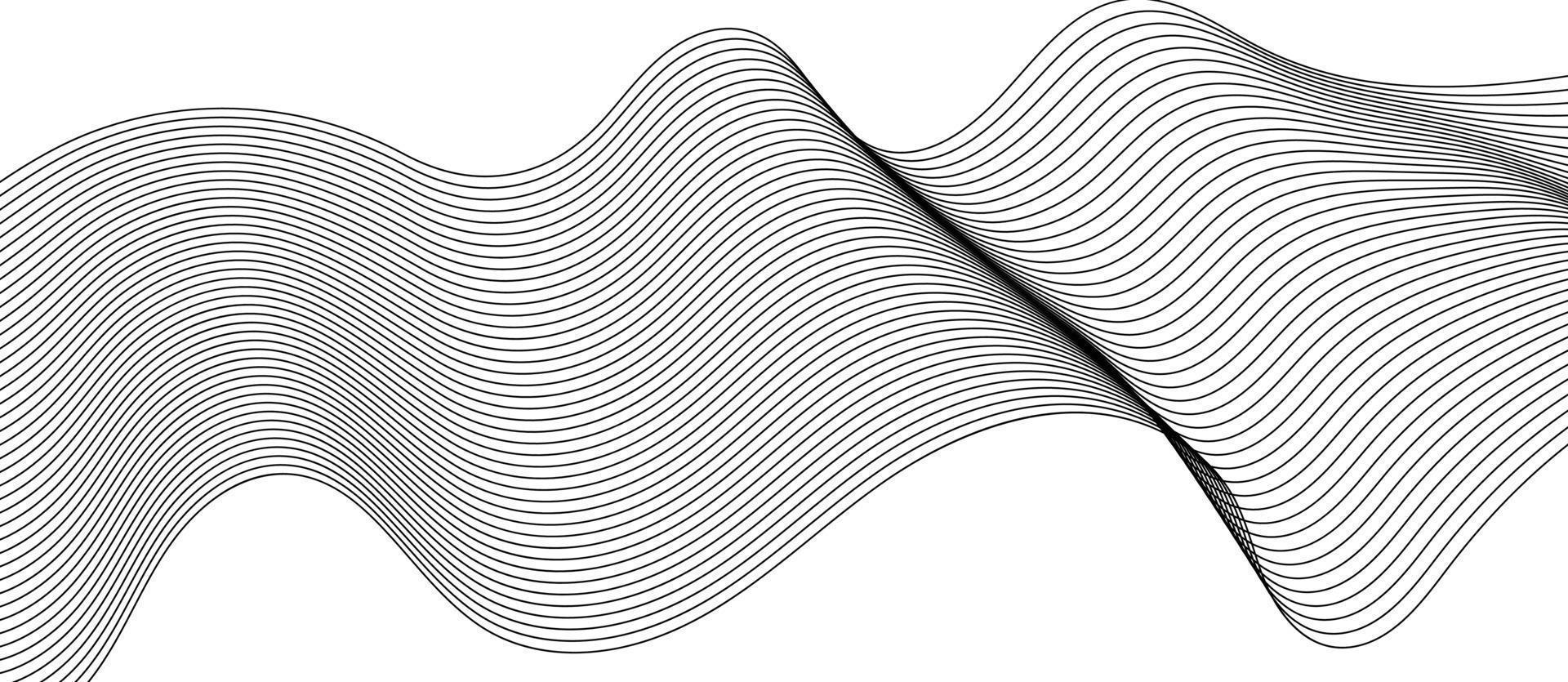 forme de ligne abstraite avec fond de concept futuriste. élément de conception et arrière-plan géométrique abstrait. fond avec un design de lignes diagonales vecteur