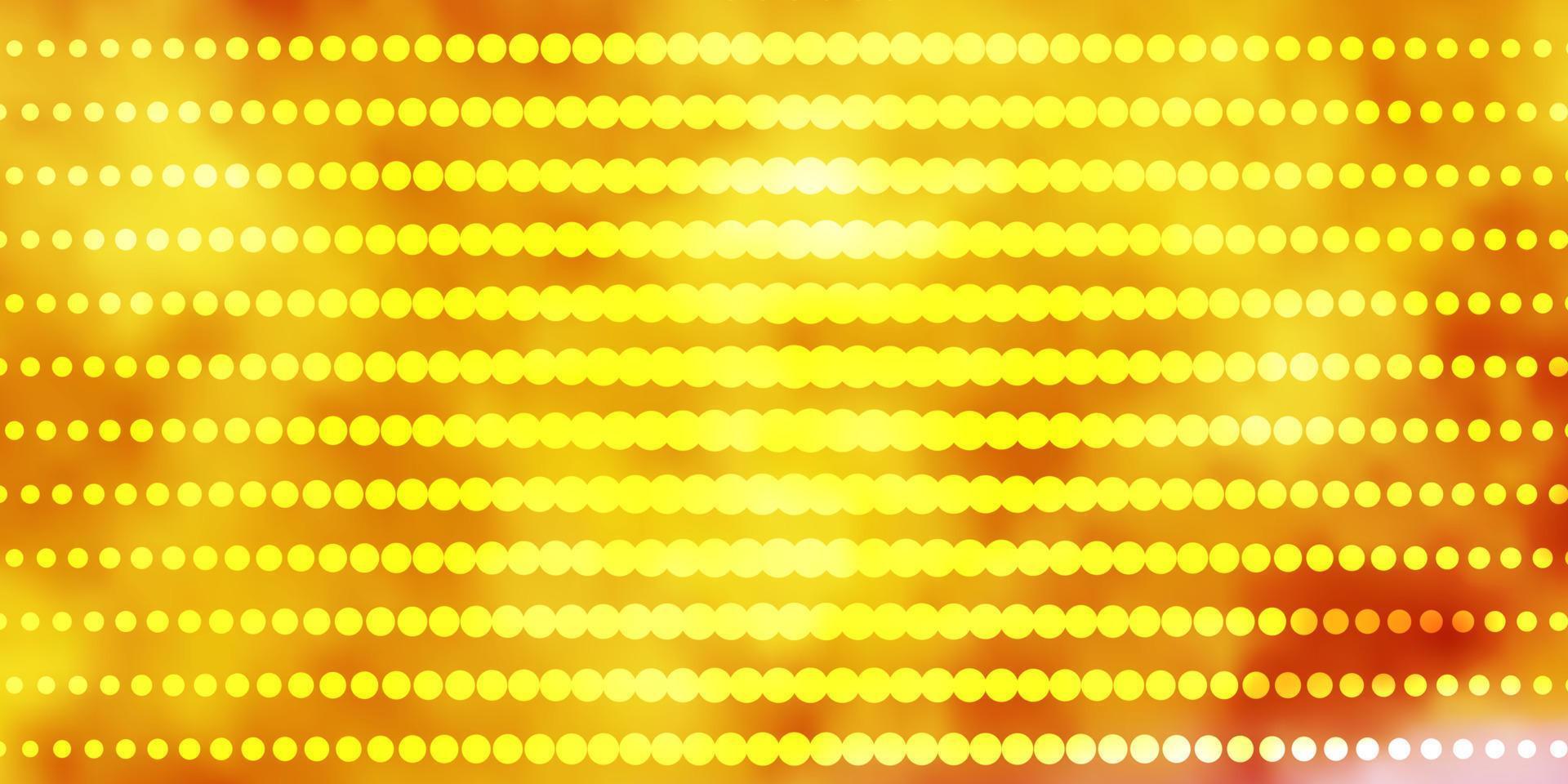 disposition de vecteur rose clair, jaune avec des cercles.
