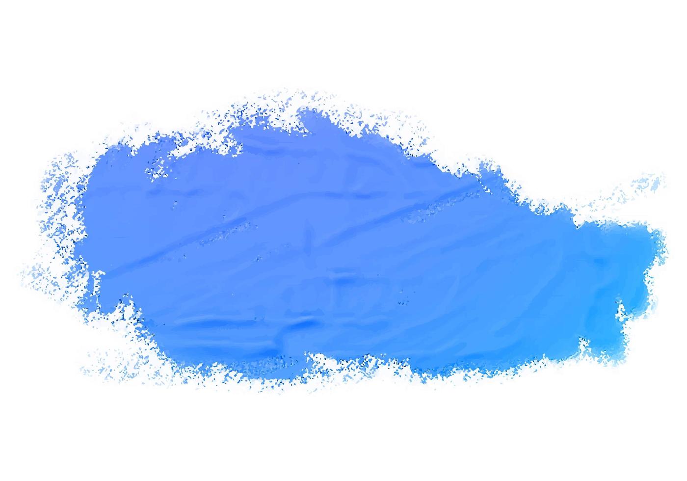 fond de texture de peinture bleue aquarelle abstraite vecteur