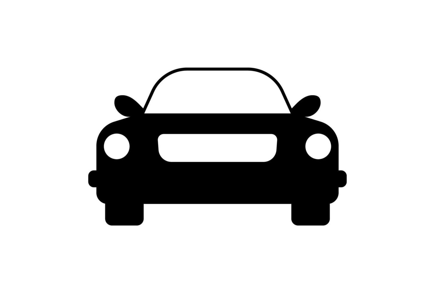 vecteur d'icône de voiture. logo de transport et de voyage.