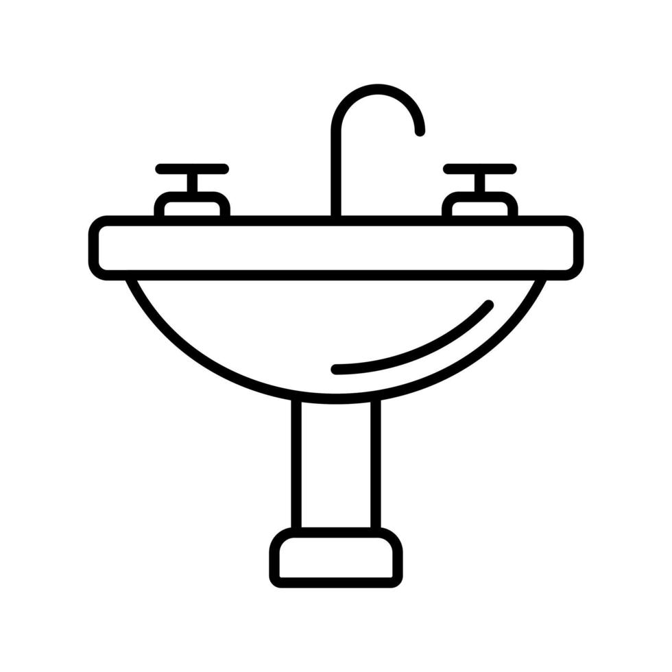 icône de vecteur de bassin