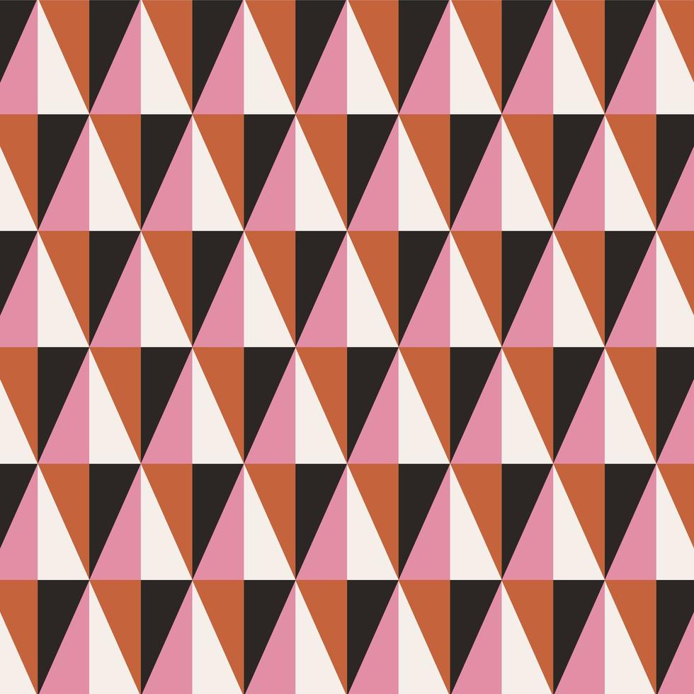 modèle sans couture géométrique triangle abstrait vecteur