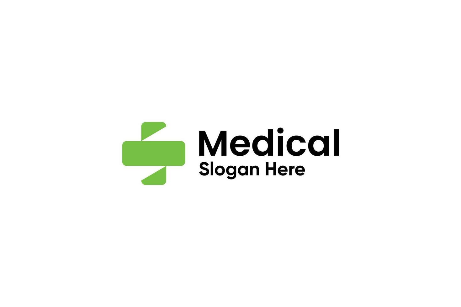 conception de vecteur de logo de soins de santé médicaux
