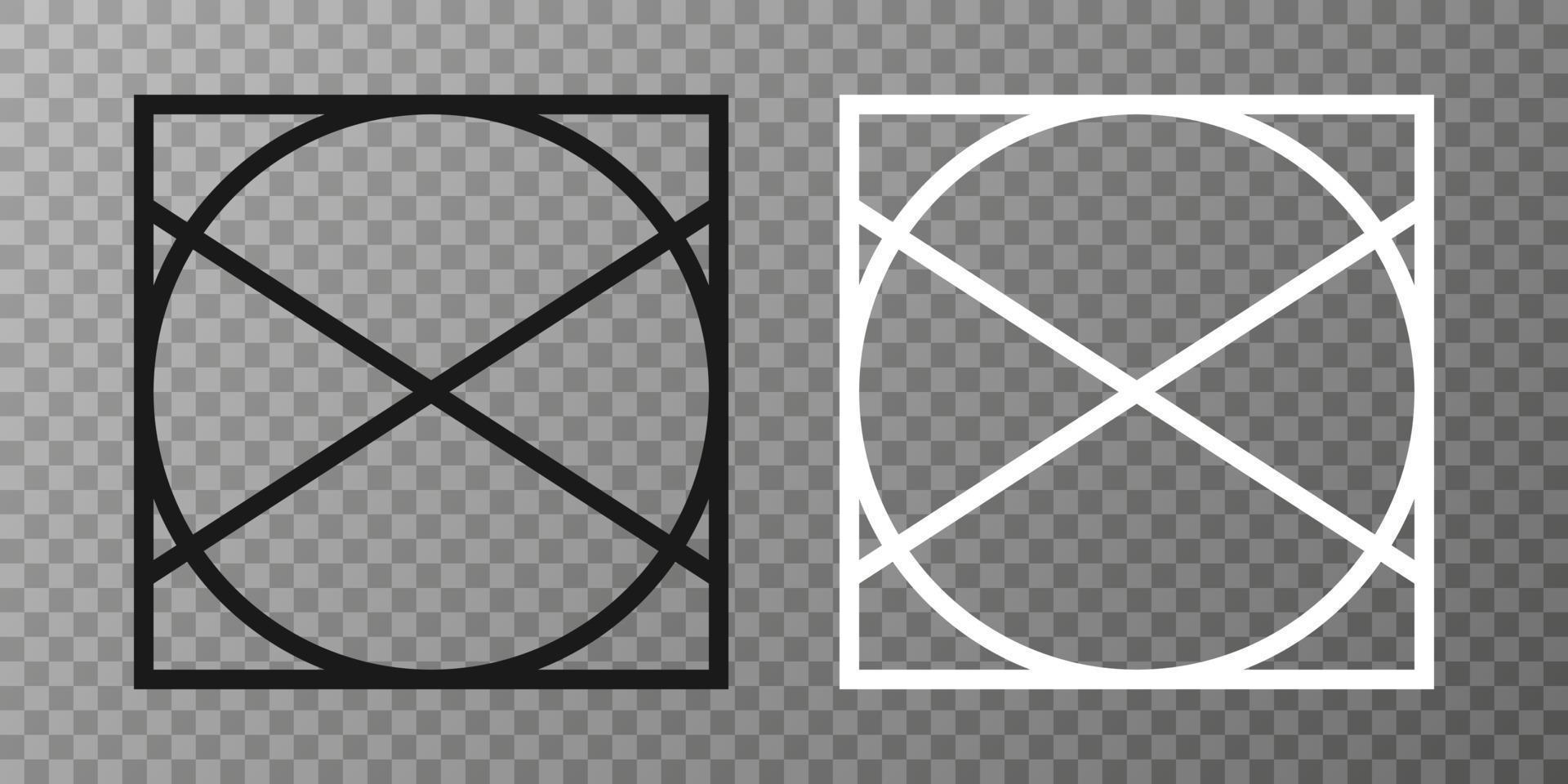 ne pas sécher l'icône, illustration vectorielle, design plat vecteur