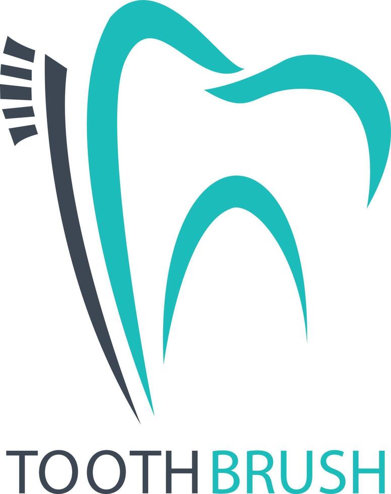 modèle de logo vectoriel dentaire pour la dentisterie ou la clinique dentaire et les produits de santé. création de logo vectoriel dentiste et clinique dentaire.