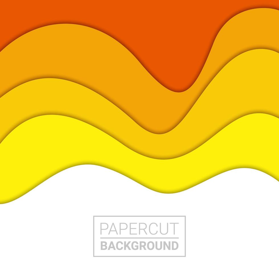 Fond abstrait 3d et formes découpées en papier, illustration vectorielle vecteur