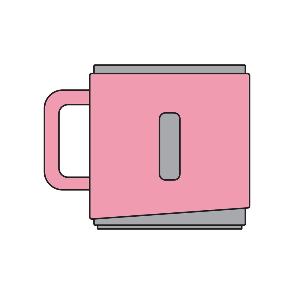 illustration de tasse vecteur