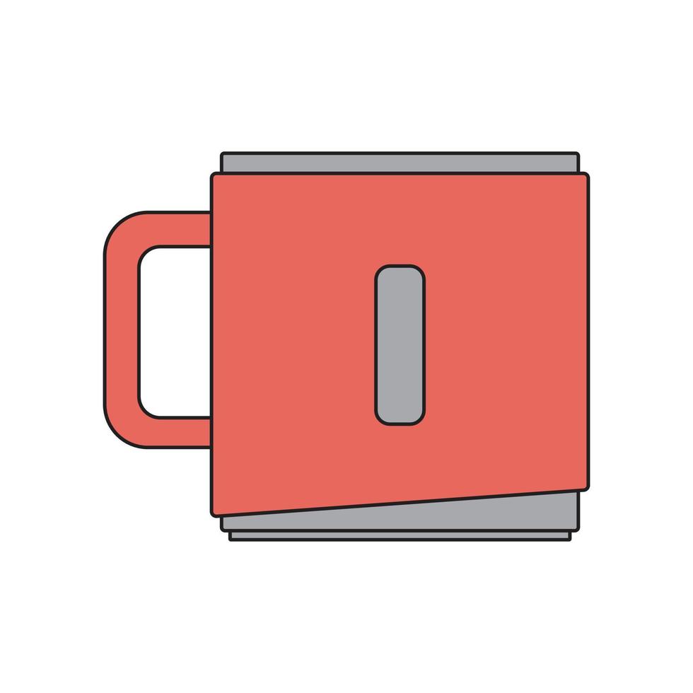 illustration de tasse vecteur