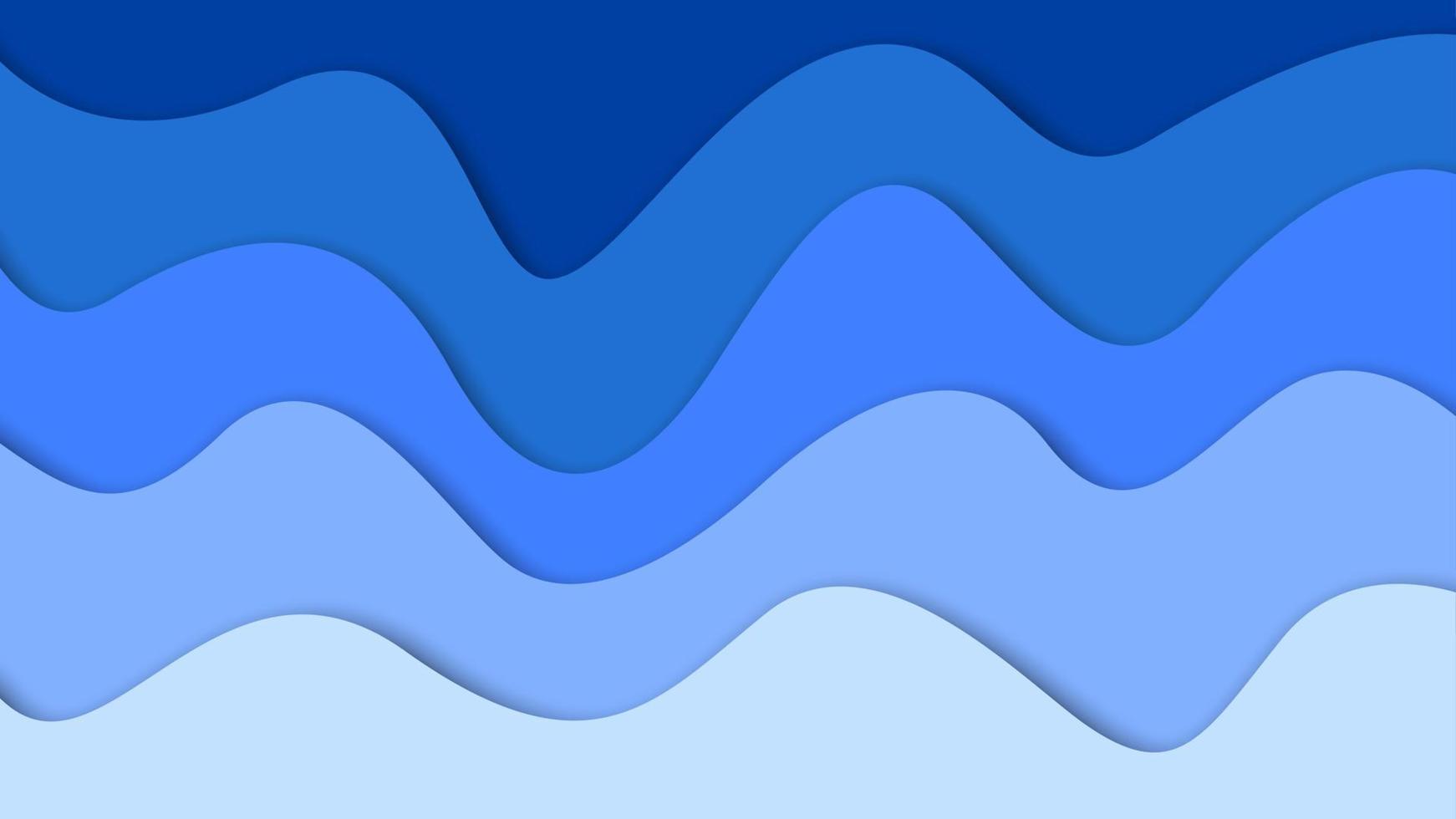 Fond abstrait 3d et formes découpées en papier, illustration vectorielle vecteur