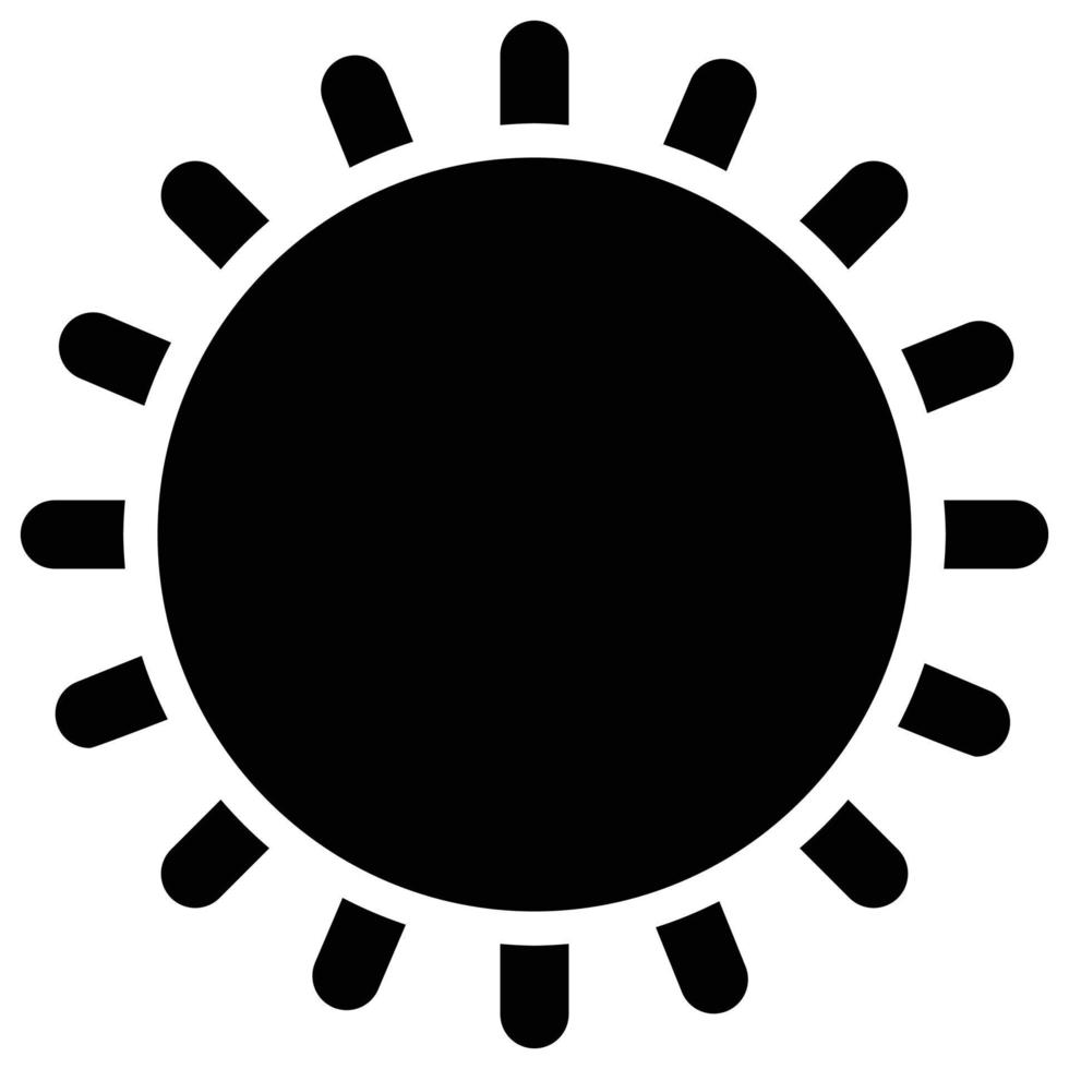 icône du soleil, thème de Pâques vecteur