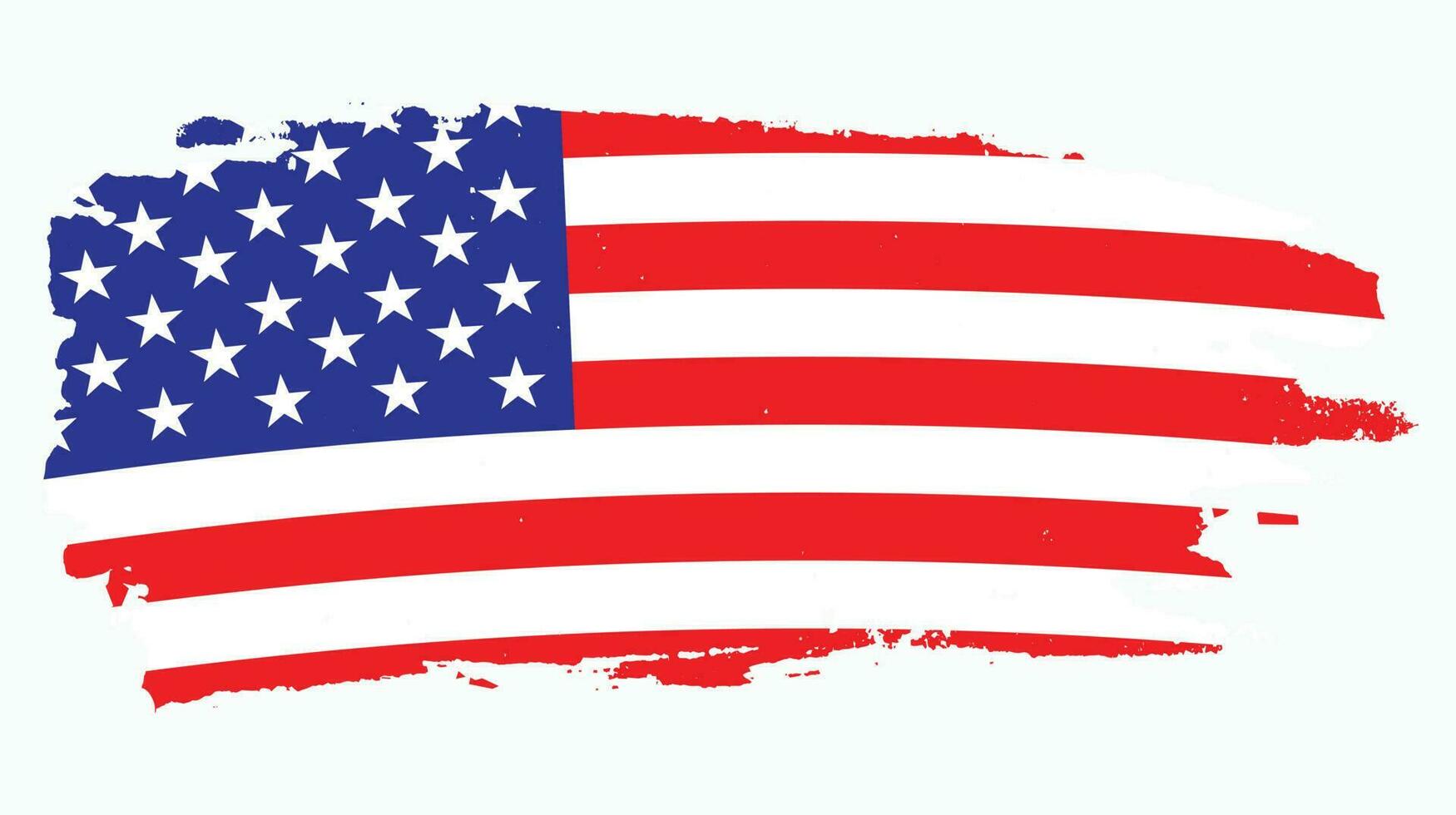 drapeau grunge usa graphique vecteur