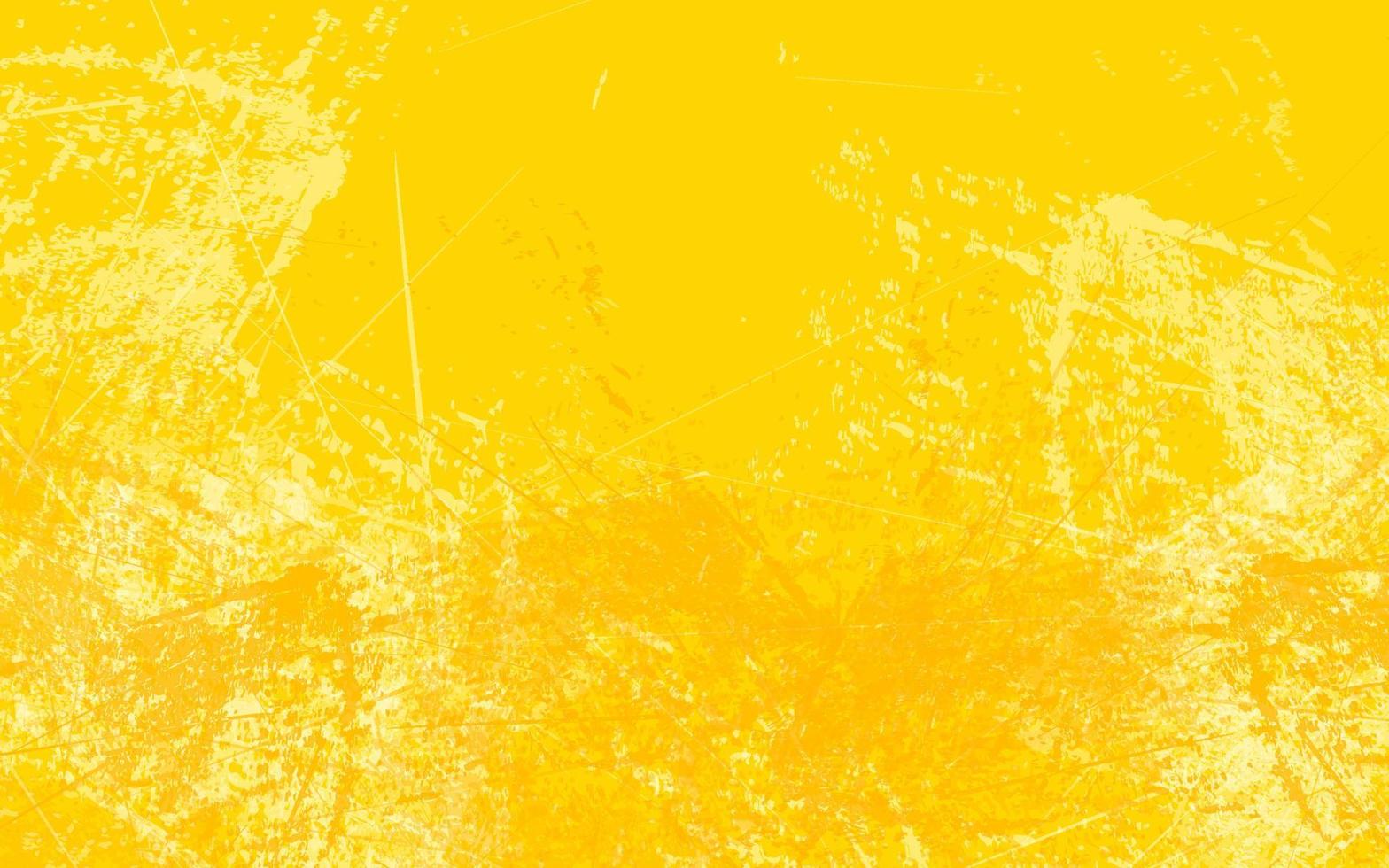 abstrait grunge texture jaune couleur splash peinture fond vecteur