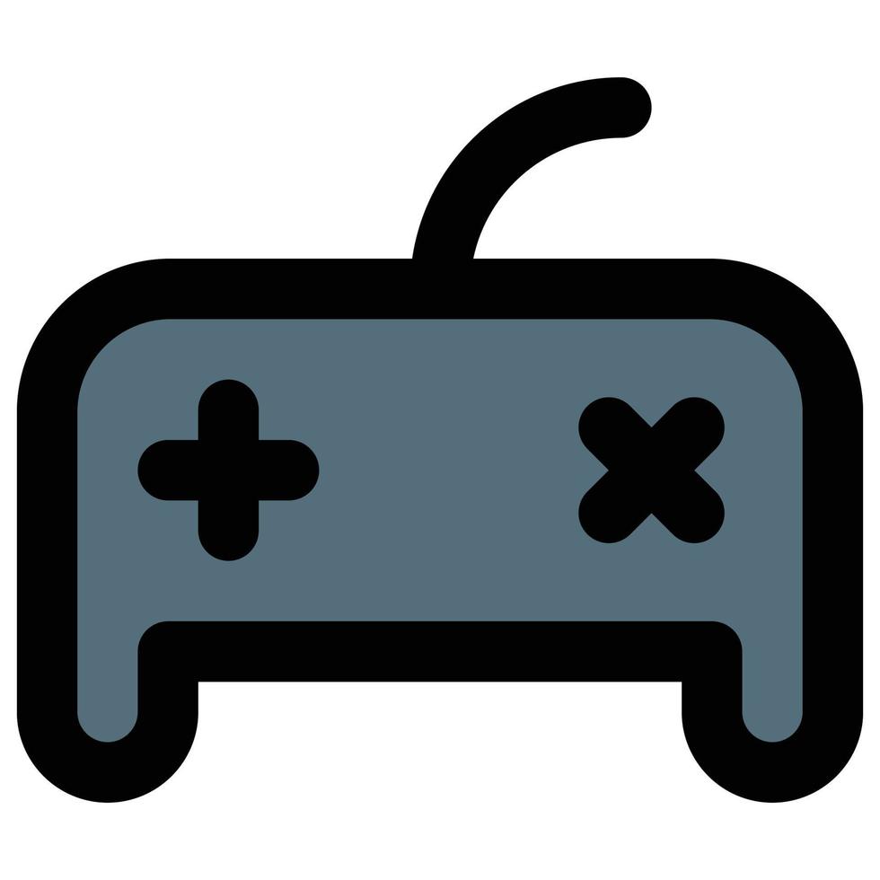icône du contrôleur de jeu, thème de Pâques vecteur
