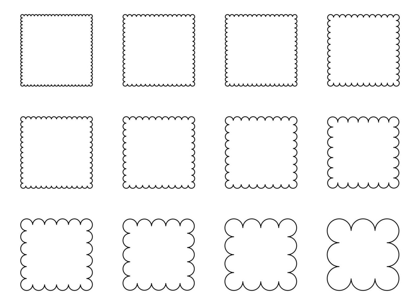 illustration de conception de vecteur de bannière simple noir isolé sur fond blanc