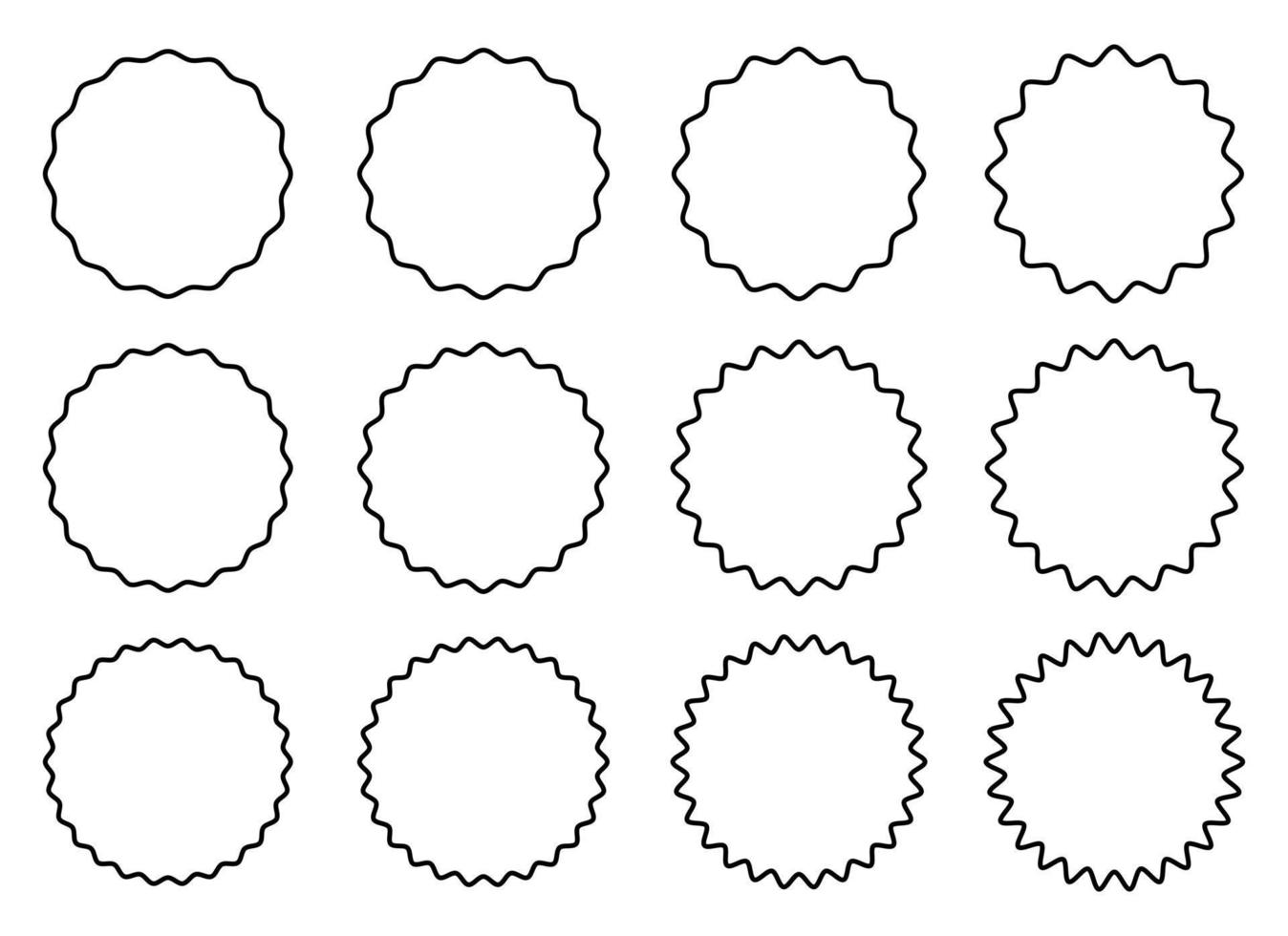 illustration de conception de vecteur de bannière simple noir isolé sur fond blanc