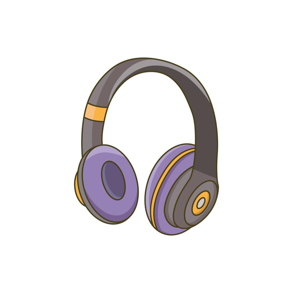 illustration d'icône de vecteur de casque, logo d'icône d'écouteurs, conception de vecteur d'illustration de casque.