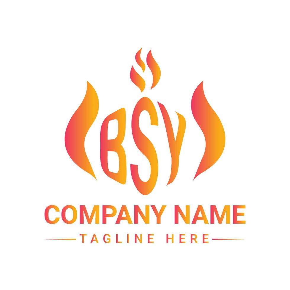 monogramme de conception de logo polygone bsy, logo vectoriel polygone bsy, bsy avec forme de polygone, modèle bsy avec couleur assortie, logo polygone bsy simple, élégant, logo luxueux bsy, vecteur bsy pro,