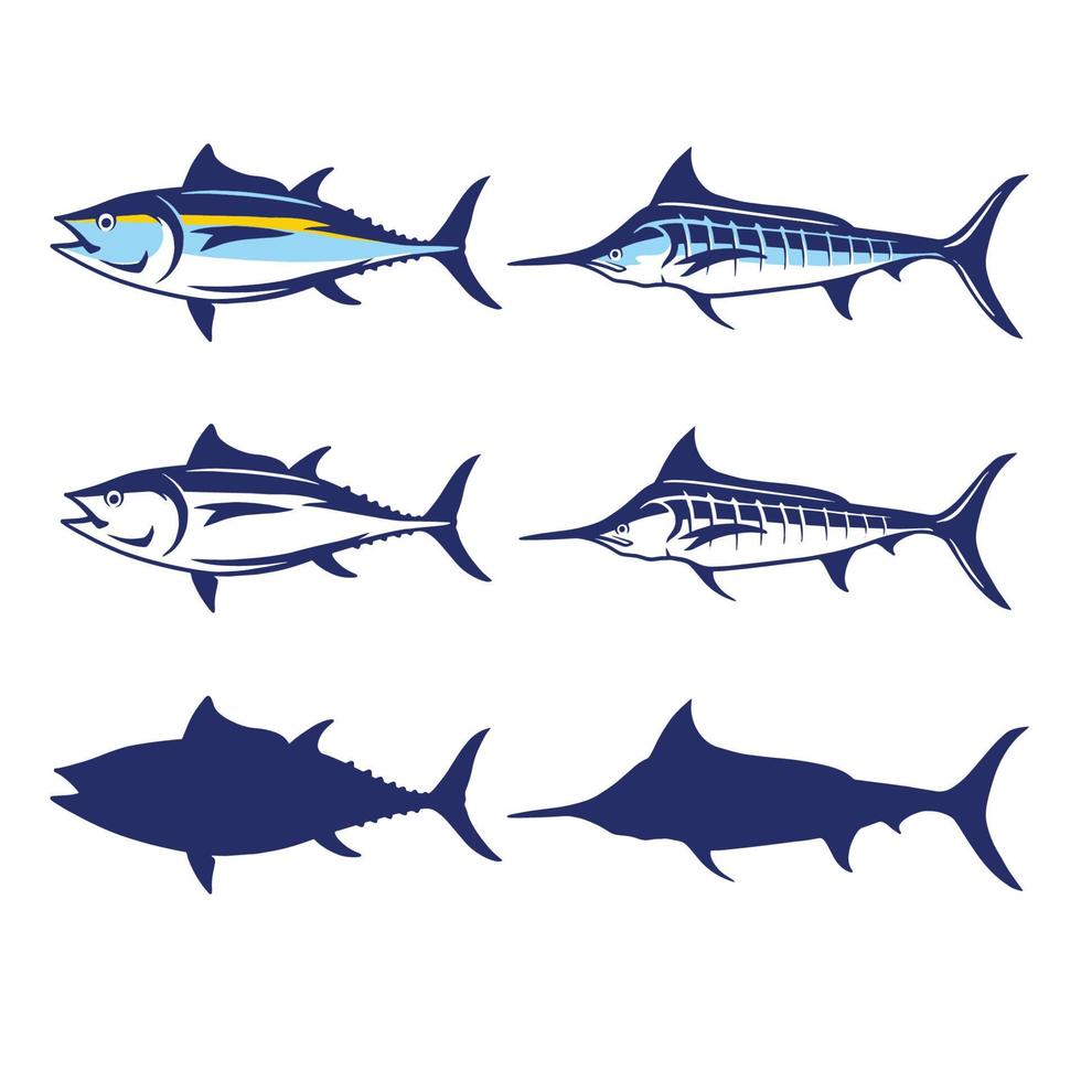 illustration de poisson de mer vecteur