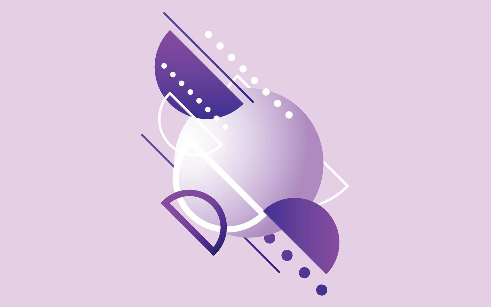 modèle créatif d'éléments de conception de fond violet moderne. illustration vectorielle vecteur