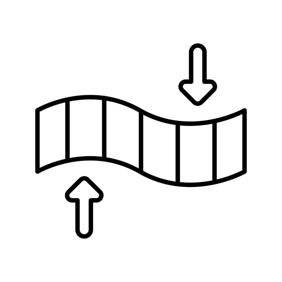 icône de vecteur d'élasticité