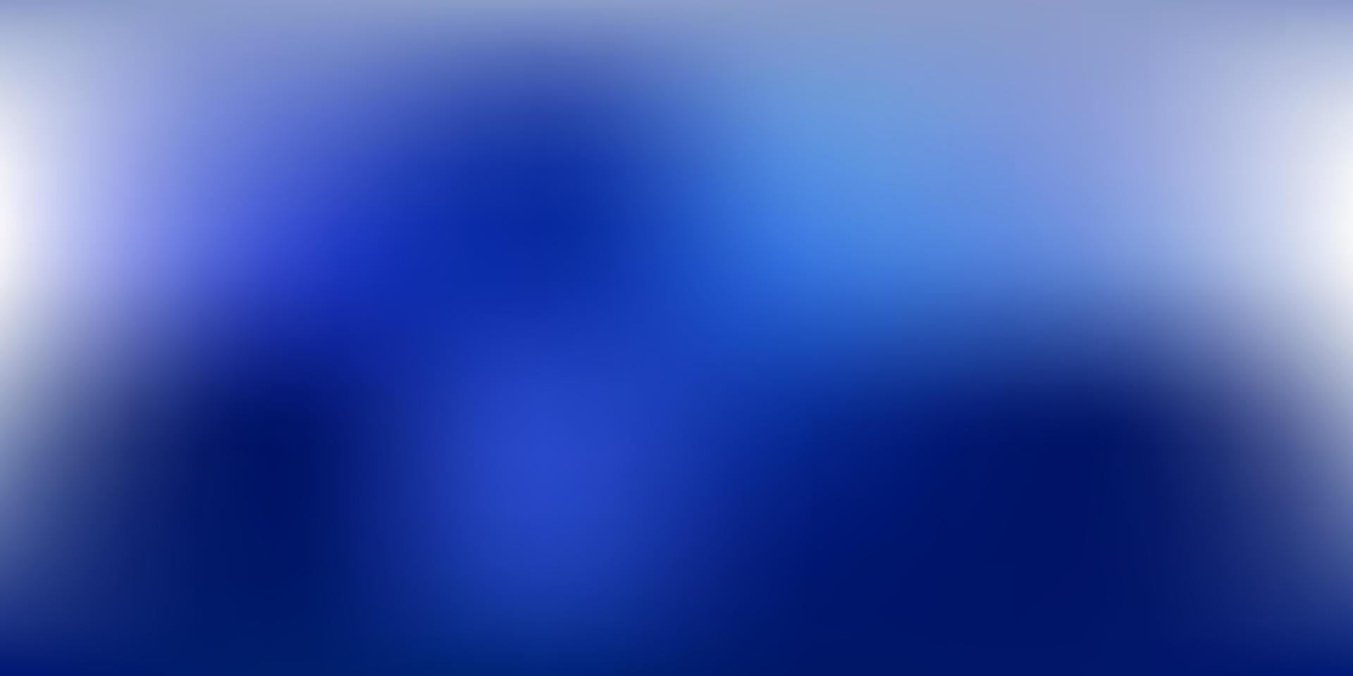 mise en page de flou abstrait vecteur bleu foncé.