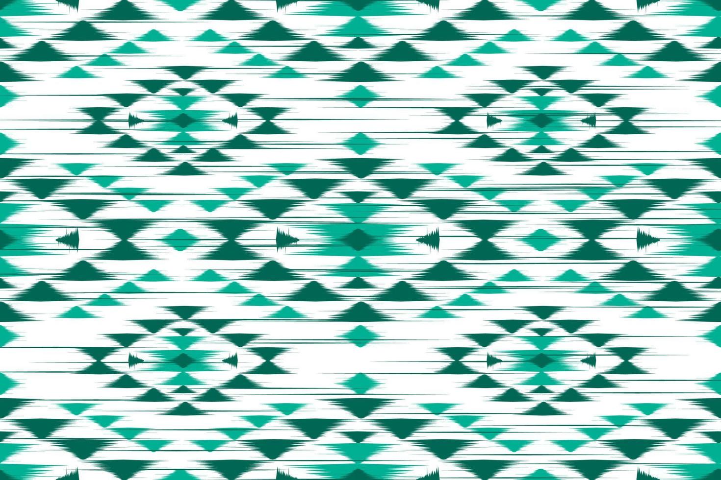 tissu ethnique motif ikat art. motif harmonieux d'ikat ethnique géométrique en tribal. vecteur