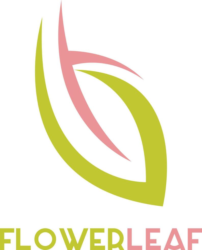 logo de l'icône de vecteur d'élément nature écologie feuille verte.