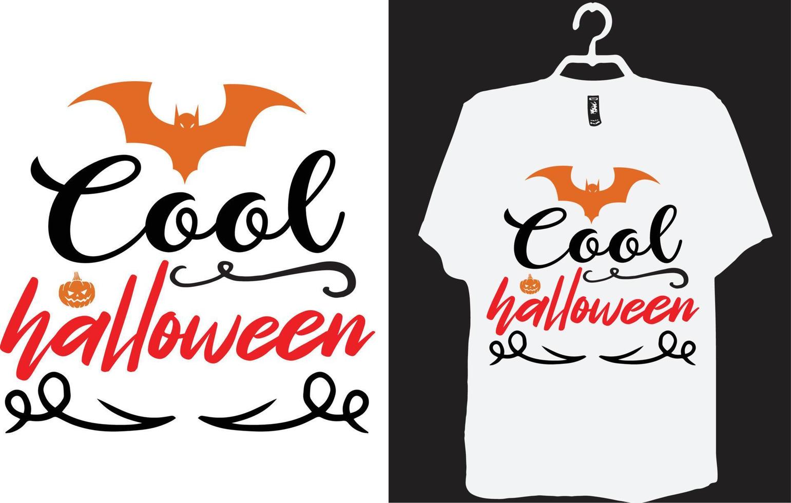 conception de t-shirt d'halloween vecteur