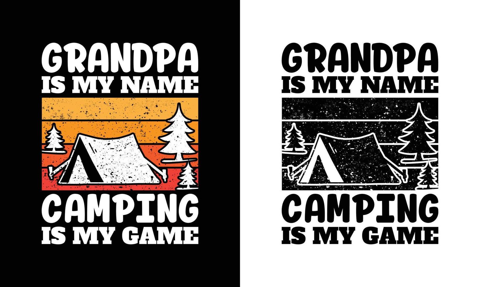 conception de t-shirt de citation de camping, typographie vecteur