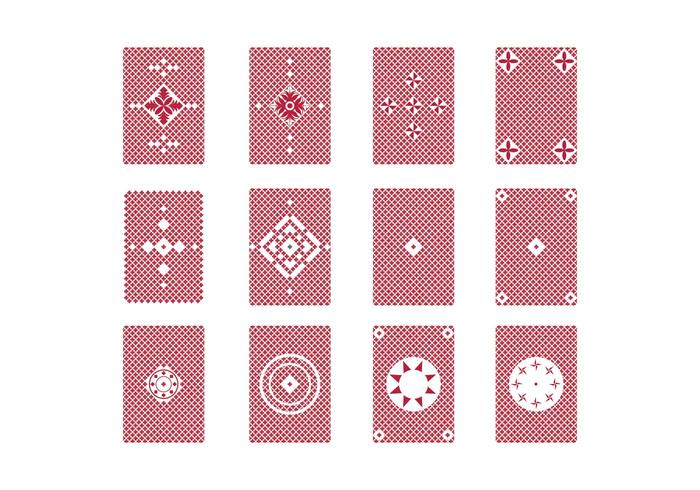 Free Playing Card Back vector