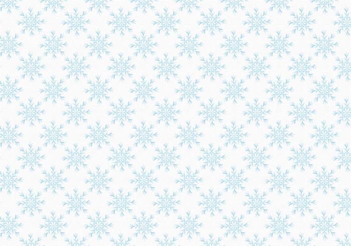 Modèle de flocons de neige Vector Free